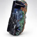 Azurite from Tsumeb Mine, Tsumeb, Oshikoto Region, Namibia - image 5