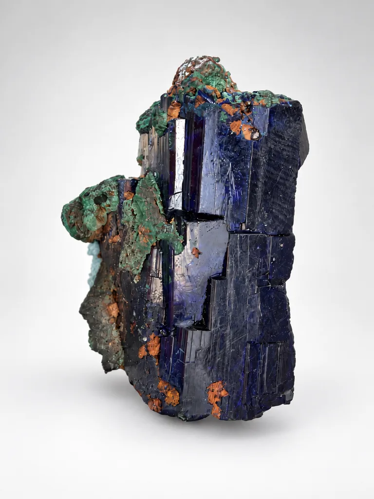 Azurite from Tsumeb Mine, Tsumeb, Oshikoto Region, Namibia - image 3
