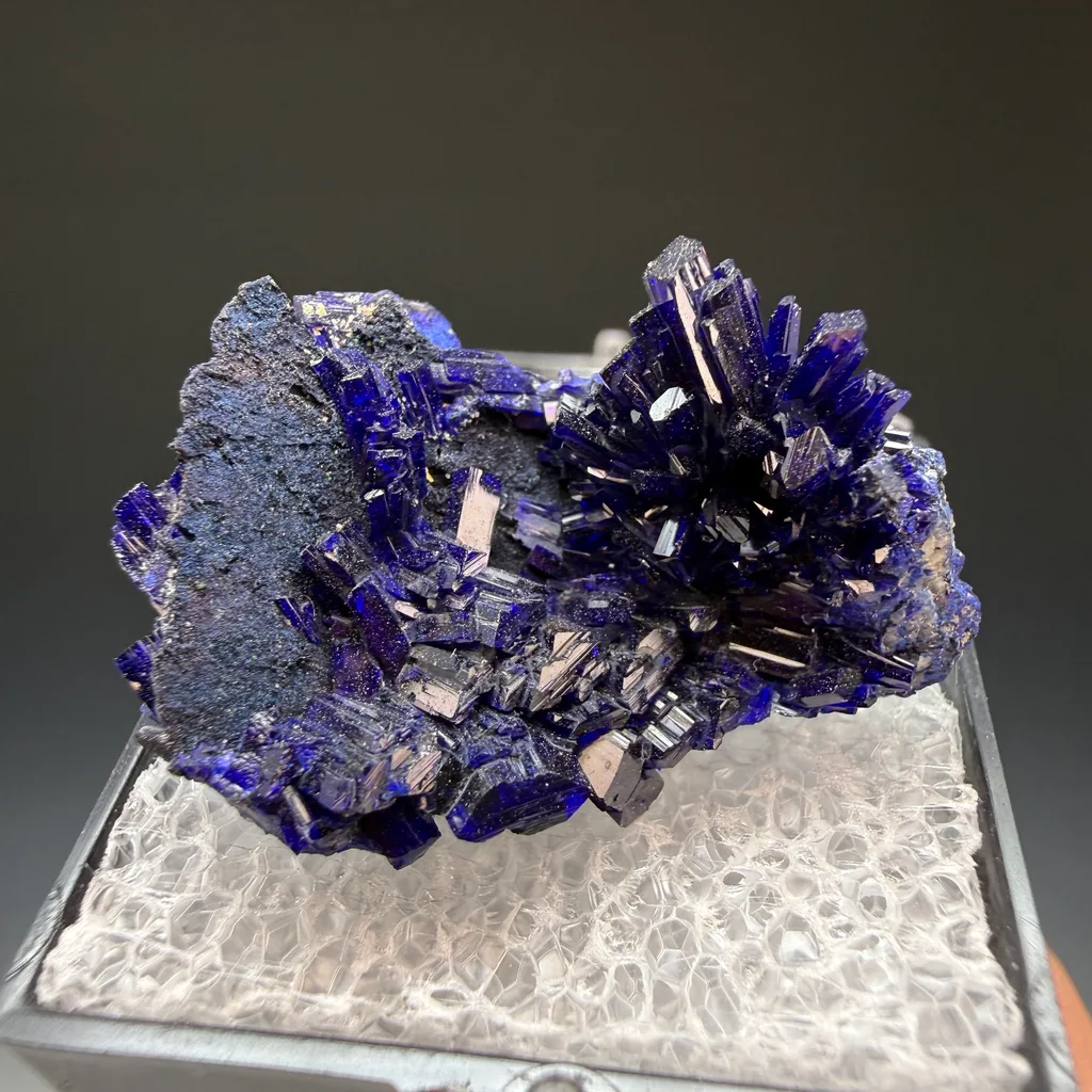 Azurite from Tsumeb, Oshikoto Region, Namibia image