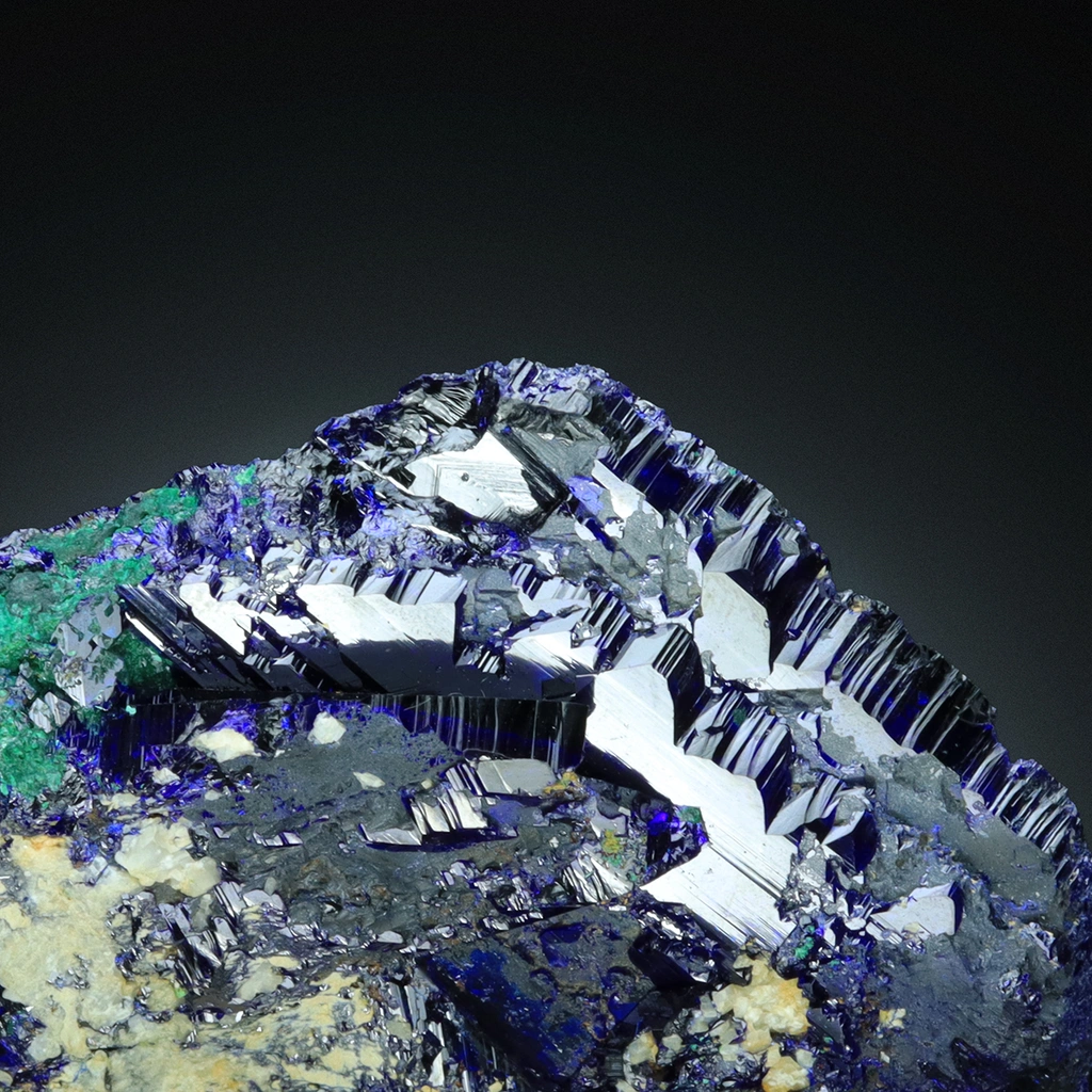 Azurite from Tsumeb, Oshikoto Region, Namibia - image 2
