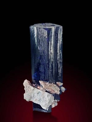 Azurite from Tsumeb, Oshikoto Region, Namibia image