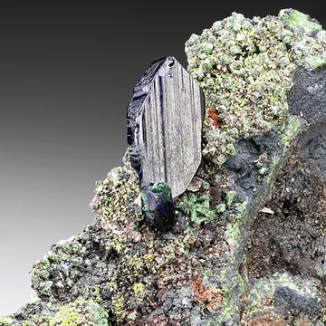 Azurite from Tsumeb, Oshikoto Region, Namibia