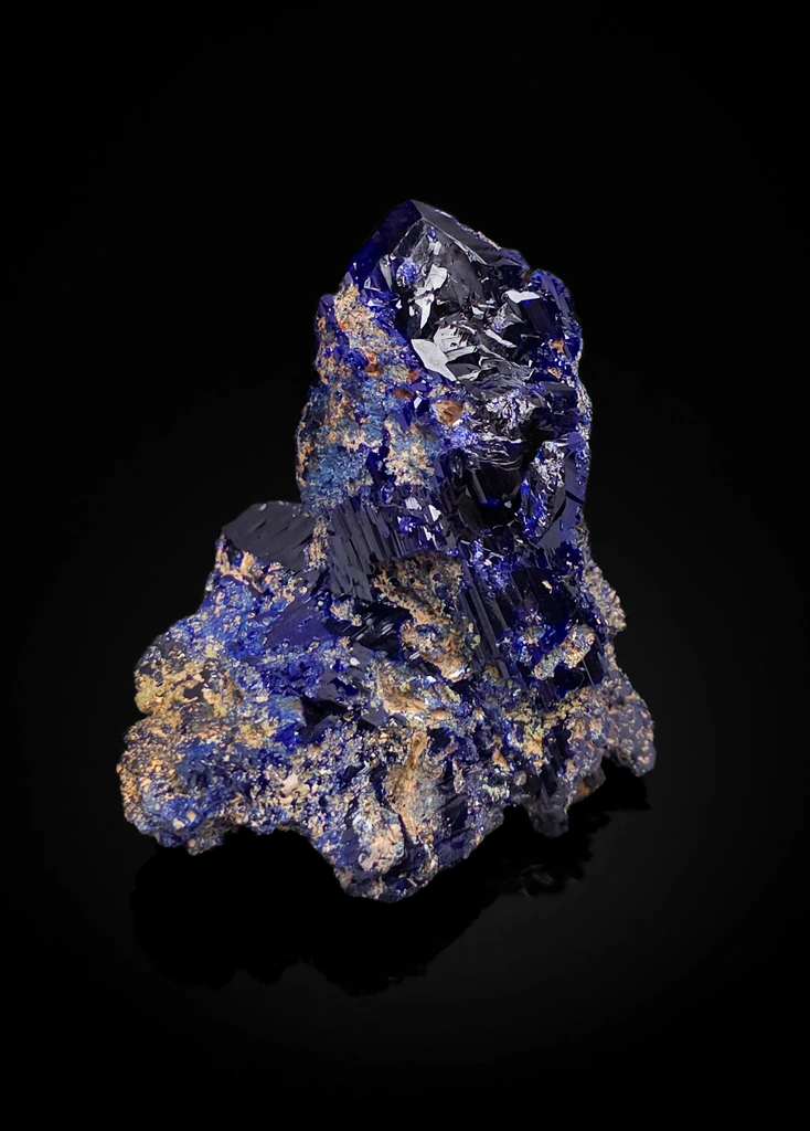 Azurite from Tsumeb, Oshikoto Region, Namibia image