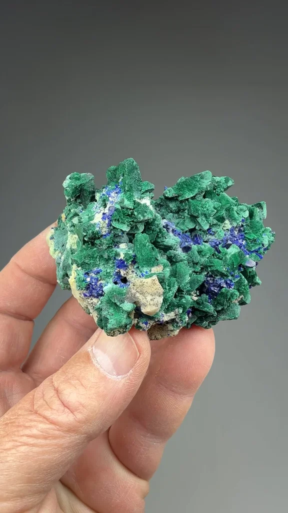 Azurite from Tsumeb, Oshikoto Region, Namibia - image 2
