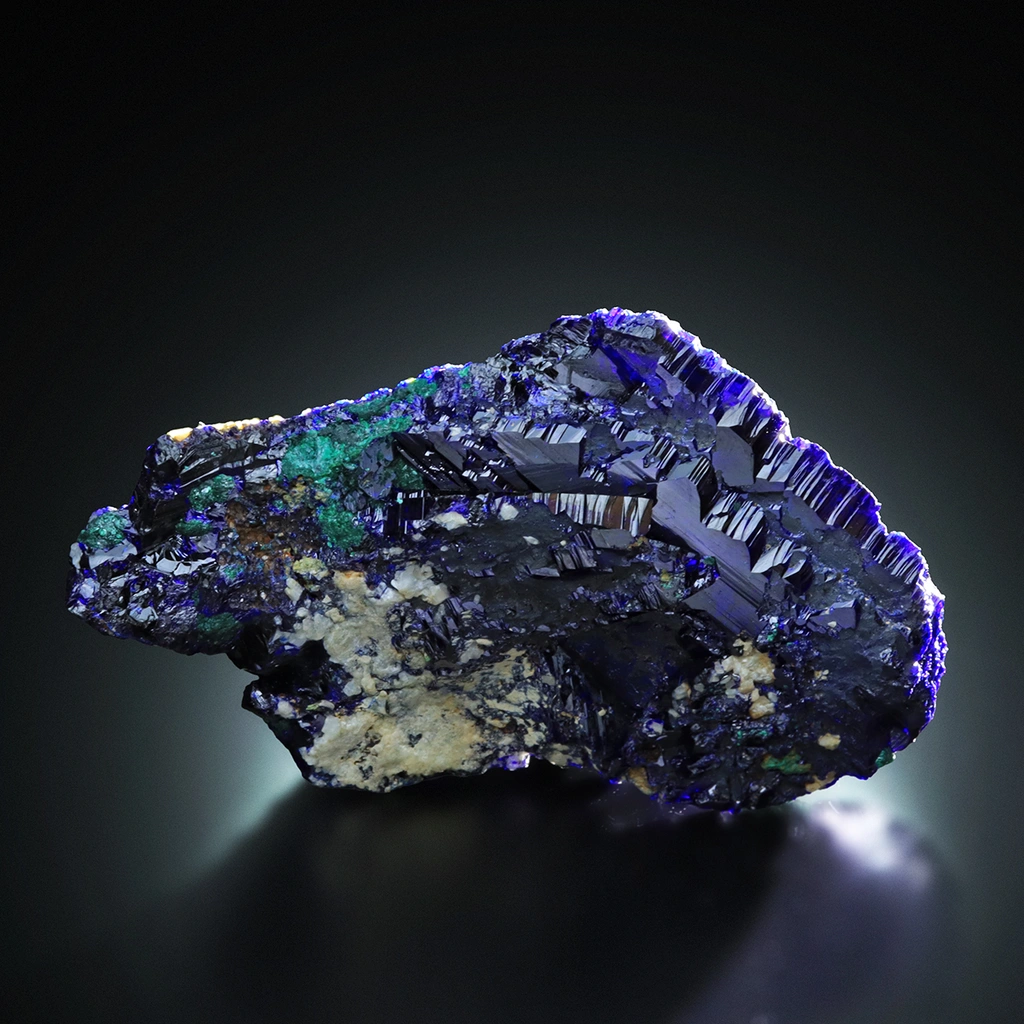 Azurite from Tsumeb, Oshikoto Region, Namibia - image 3
