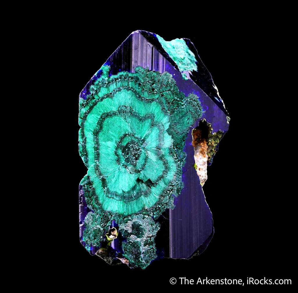 Azurite from Tsumeb, Oshikoto Region, Namibia image