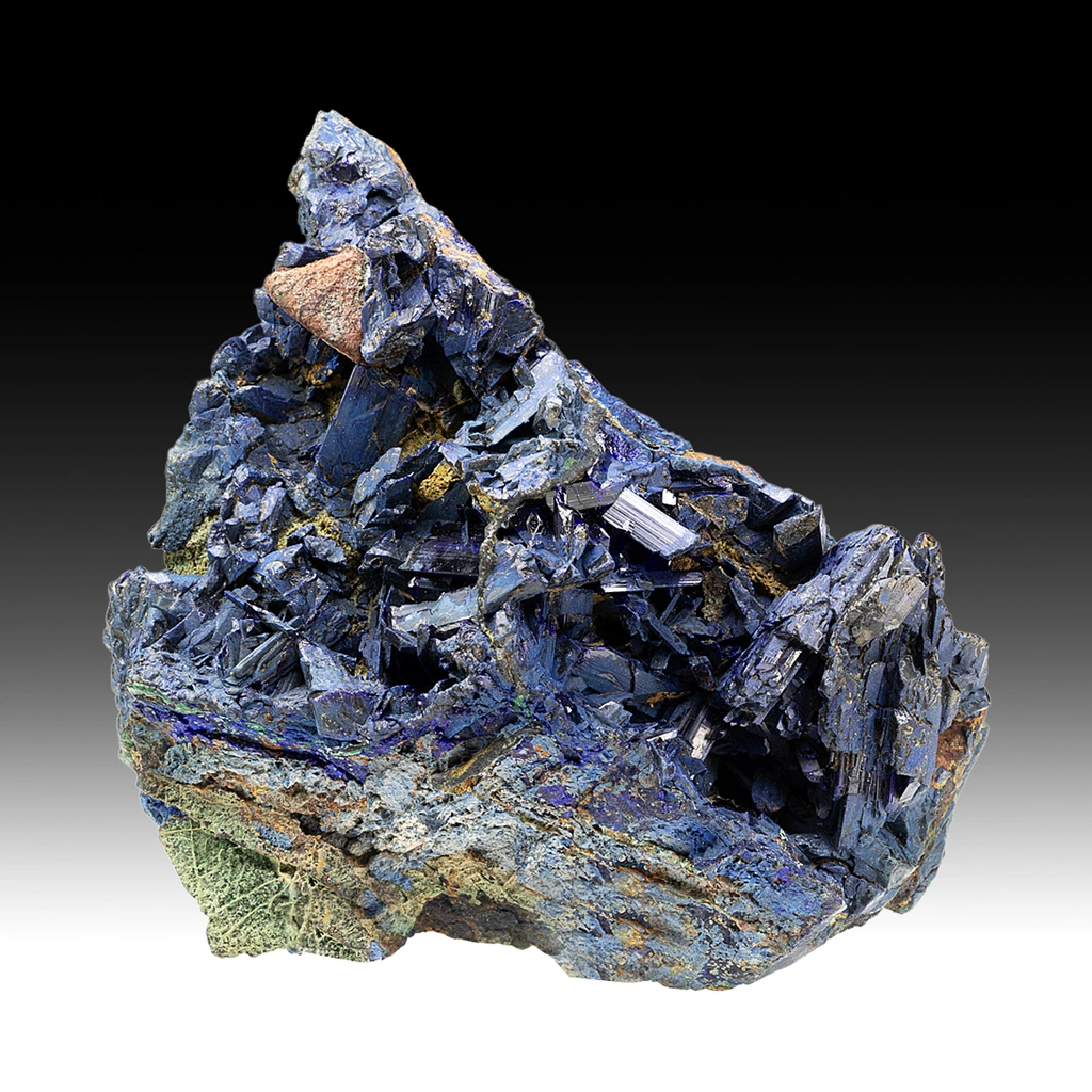 Azurite from Tsumeb, Oshikoto Region, Namibia - image 1