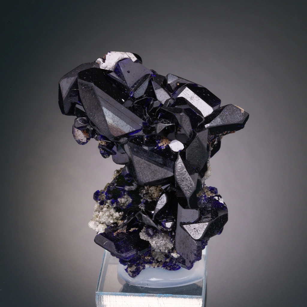 Azurite from Tsumeb, Oshikoto Region, Namibia image