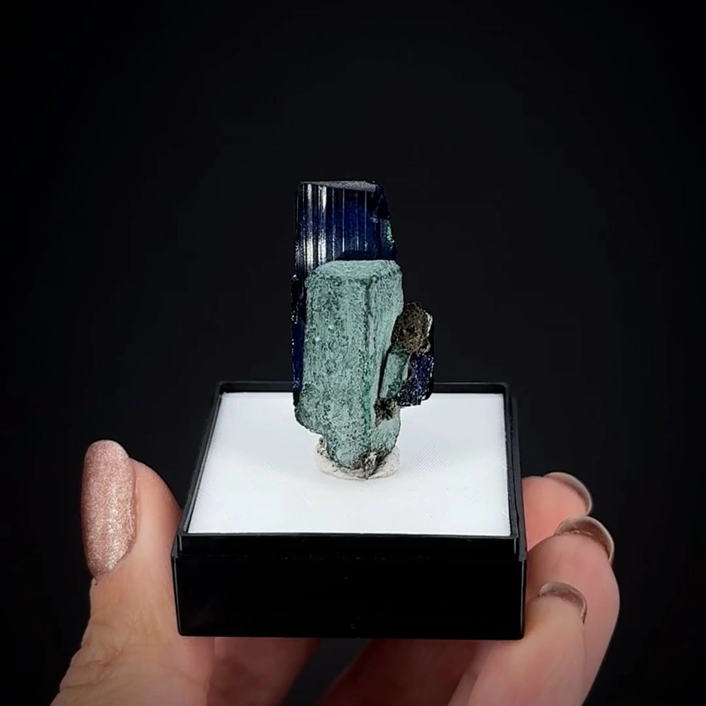 Azurite from Tsumeb, Oshikoto Region, Namibia - image 2