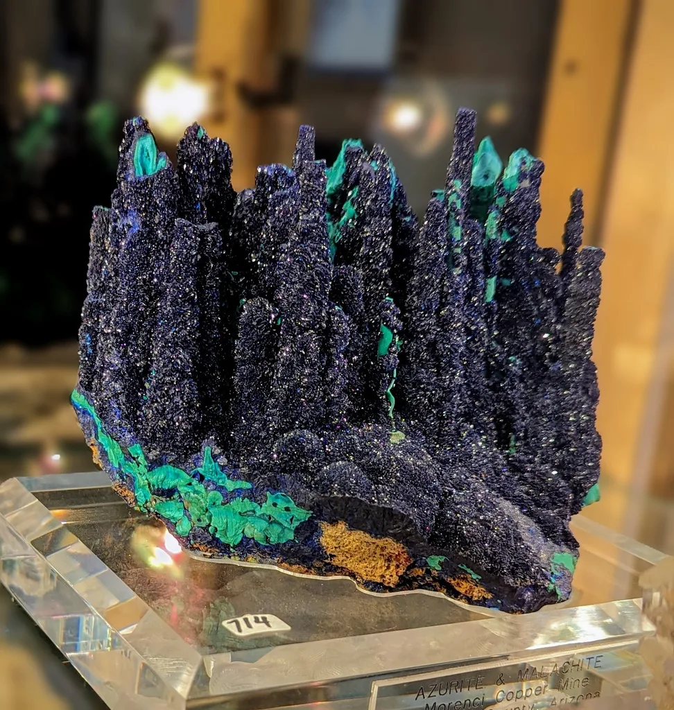 Azurite from USA, Arizona, Morenci - image 2