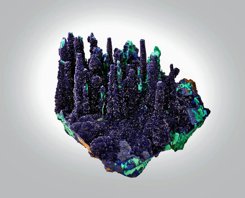 Azurite from USA, Arizona, Morenci image
