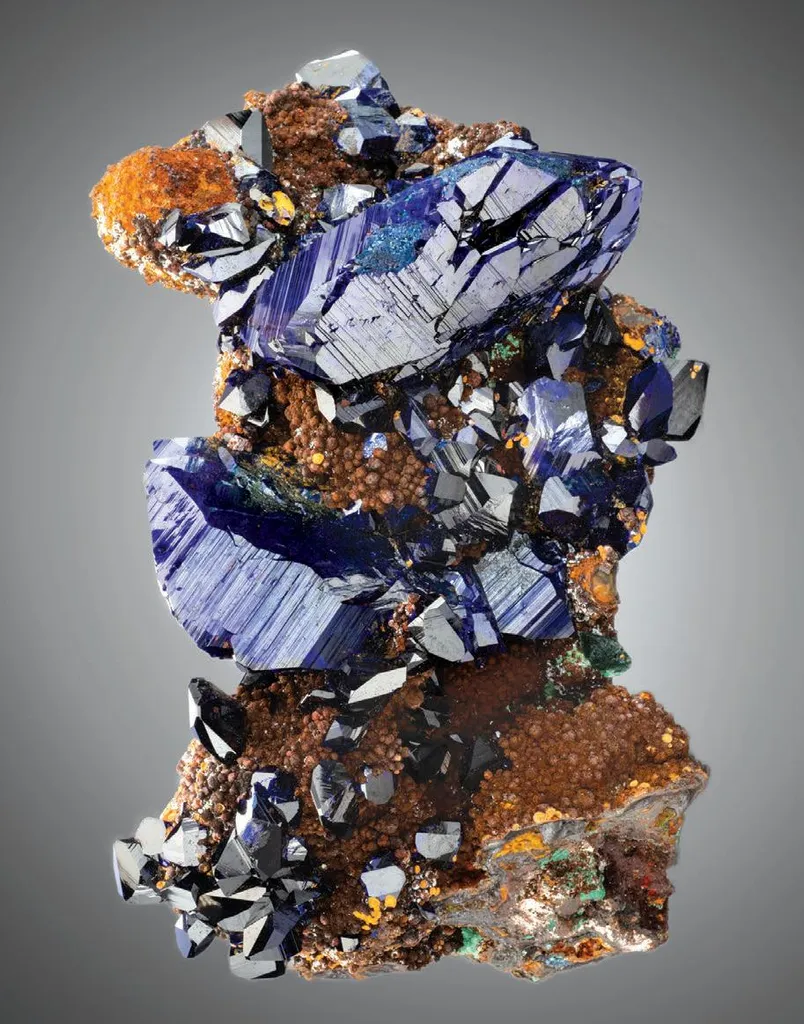 Azurite, Malachite after Azurite image