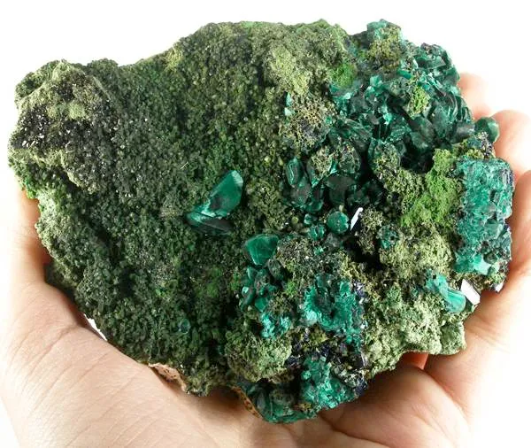 Azurite, Malachite, Bayldonite, Olivenite - image 2