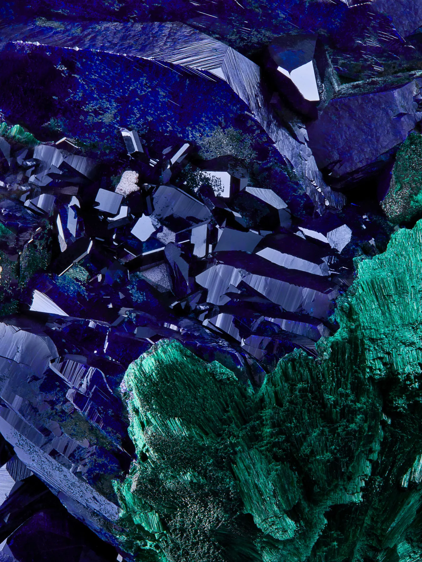 Azurite, Malachite from Mexico, Sonora, Santa Cruz Municipality, Milpillas - image 4
