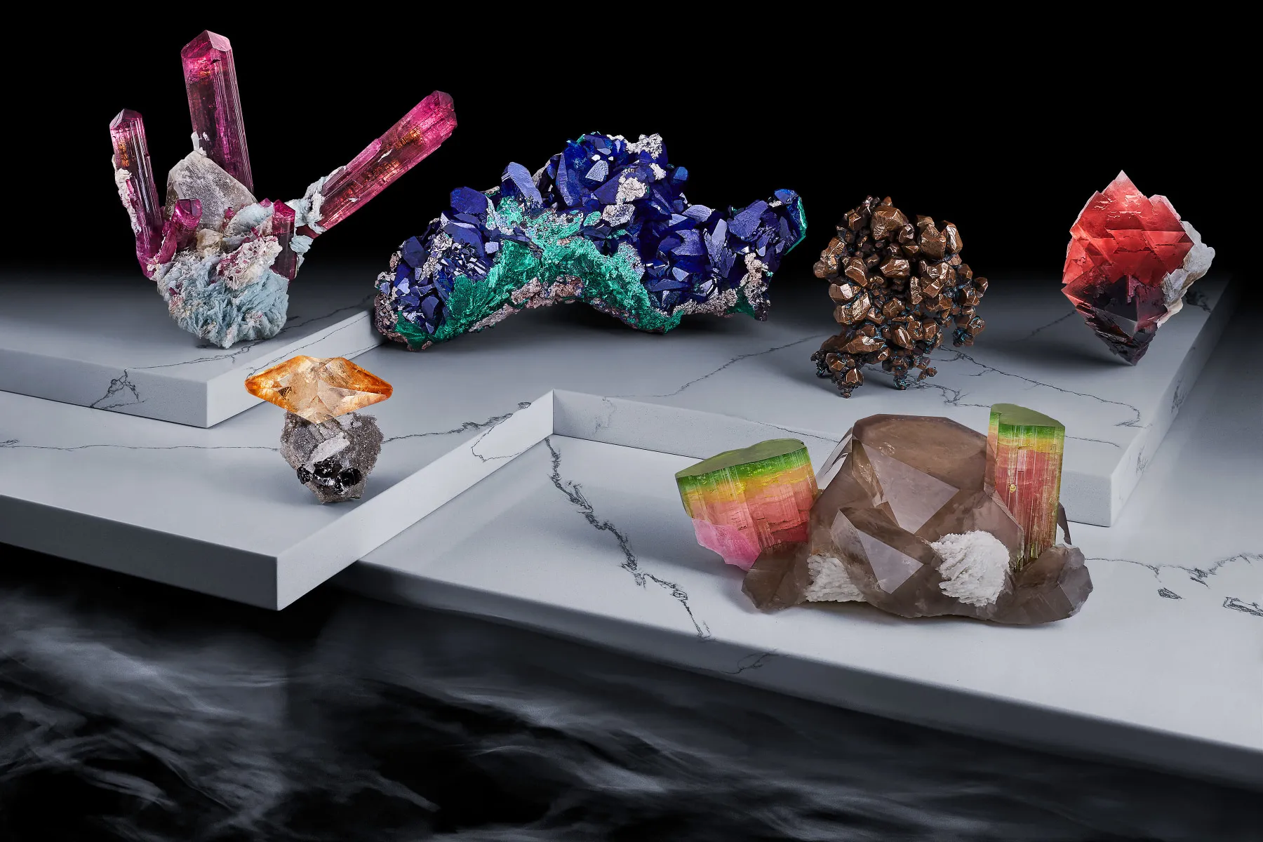 Azurite, Malachite from Mexico, Sonora, Santa Cruz Municipality, Milpillas - image 8