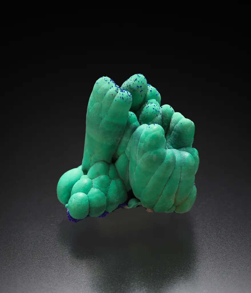 Azurite, Malachite from USA, Arizona, Greenlee County, Morenci, Morenci Mine image