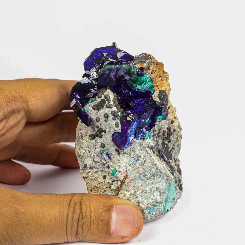Azurite-Malachite Natural Mineral Specimen - image 6