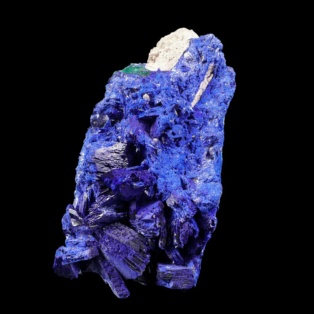 Azurite-Malachite Natural Mineral Specimen image