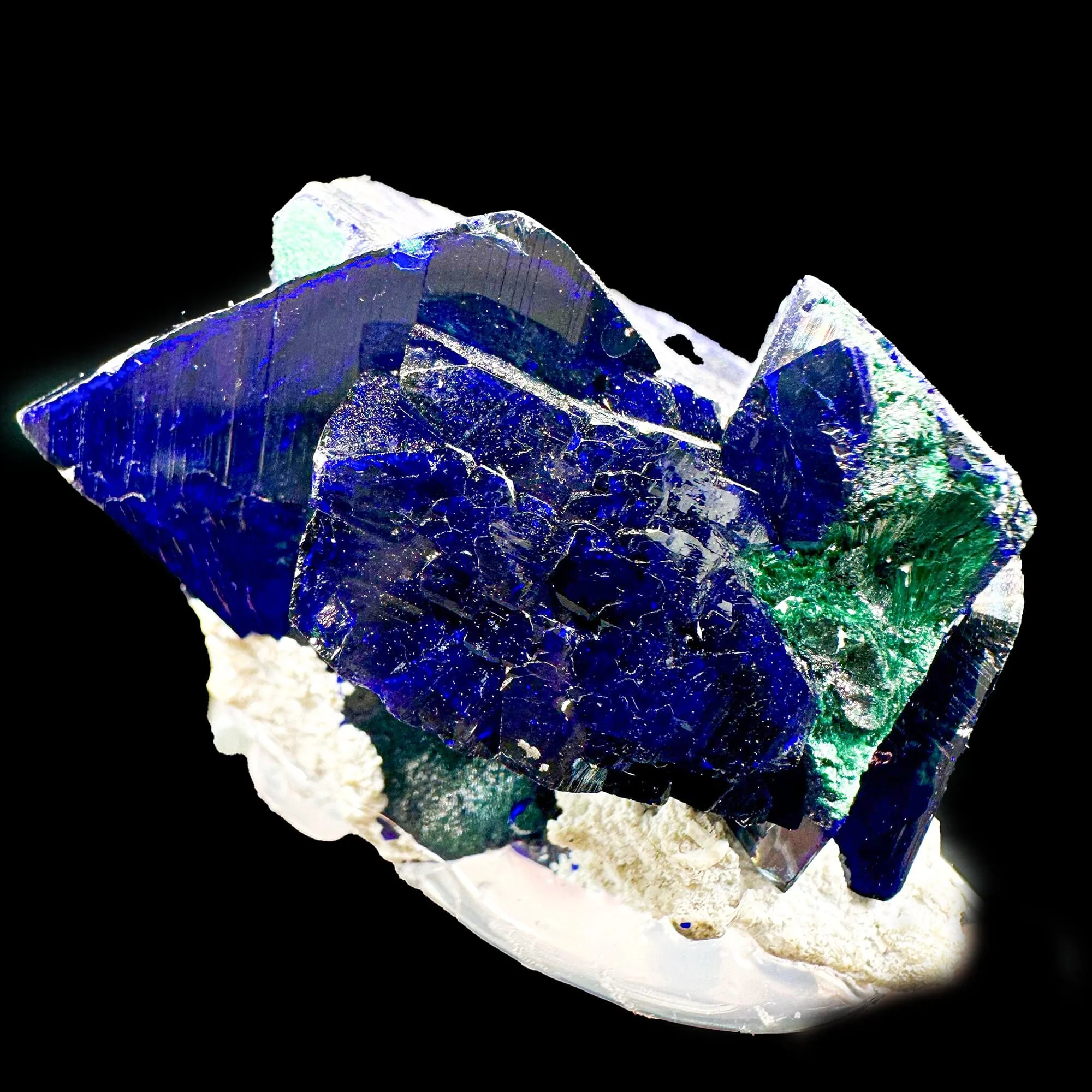 Azurite-malachite Natural Mineral Specimen - image 1