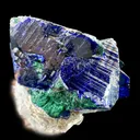 Azurite-malachite Natural Mineral Specimen - image 2
