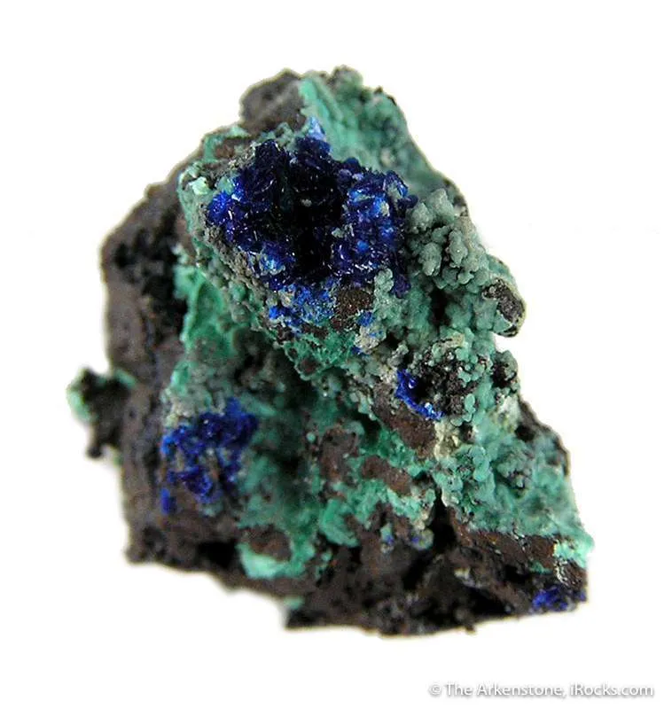 Azurite, Malachite, Olivenite - image 1