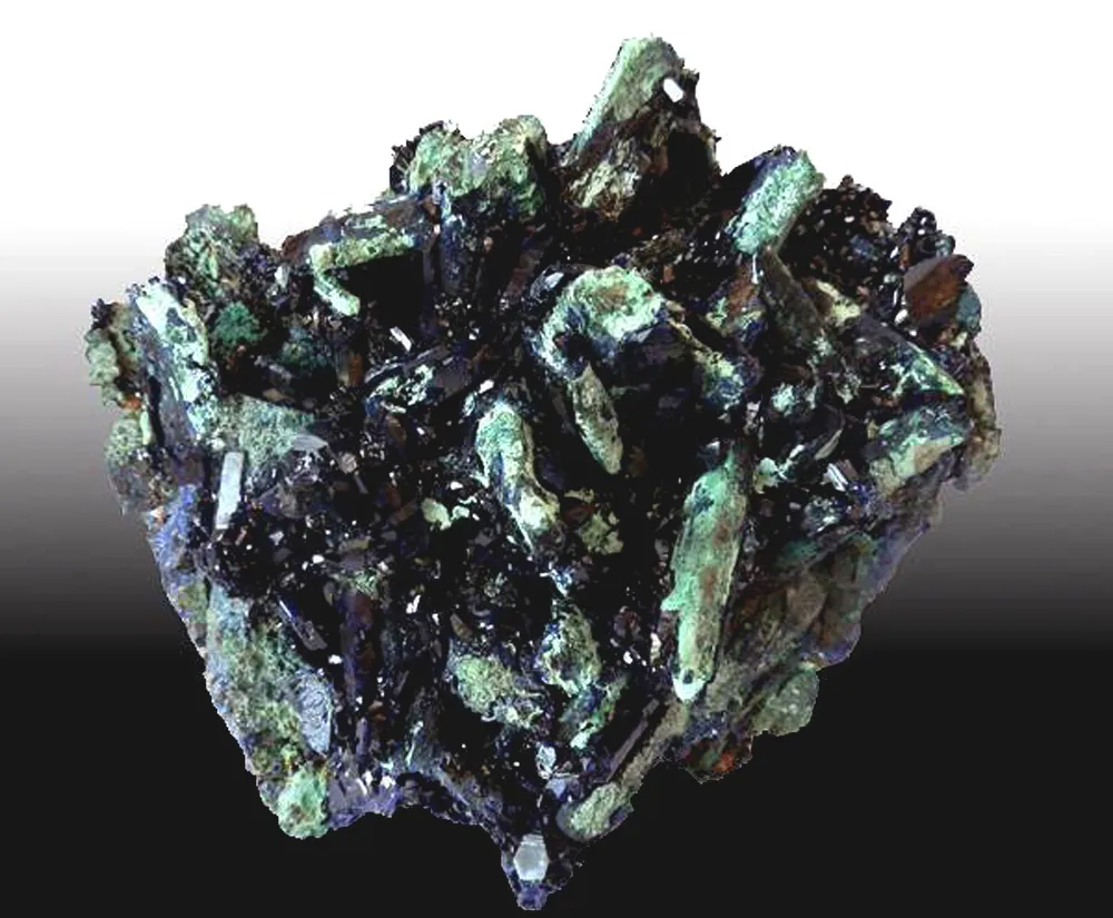 Azurite / Malachite, puits XI , Touissit image