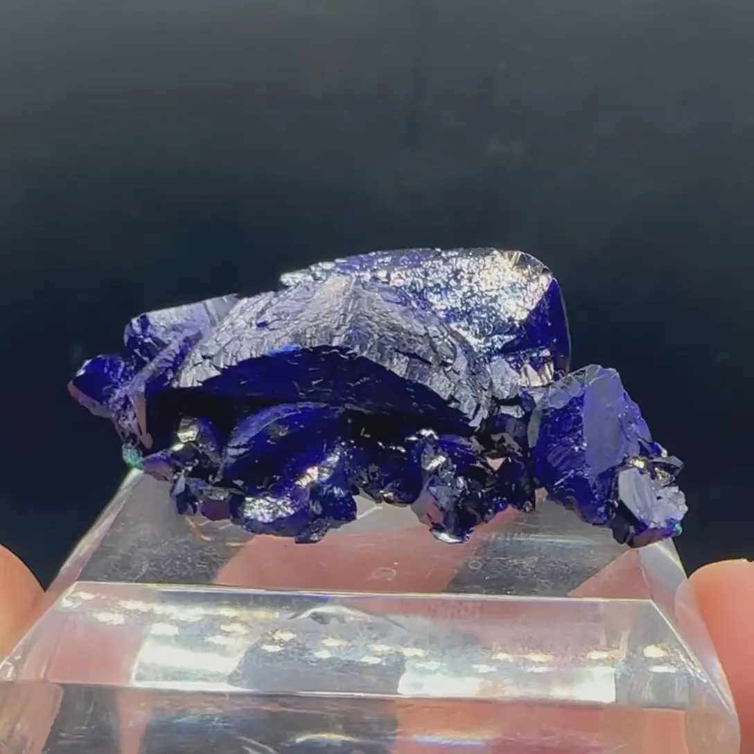 Azurite Natural Mineral Specimen - image 6