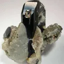 Azurite on Anglesite - image 3