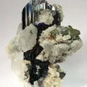 Azurite on Anglesite - image 4