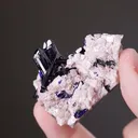 Azurite on Dolomite - image 2