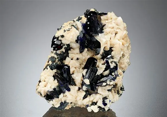 Azurite on Dolomite - image 1