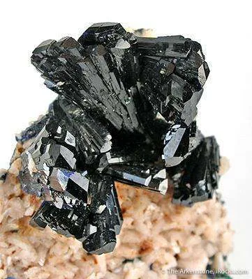 Azurite on Dolomite - image 2