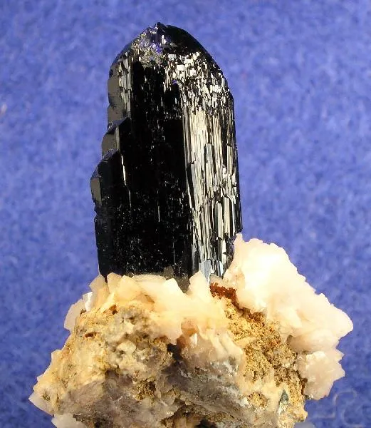 Azurite on Dolomite - image 2