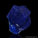Azurite on Fluorite - image 1