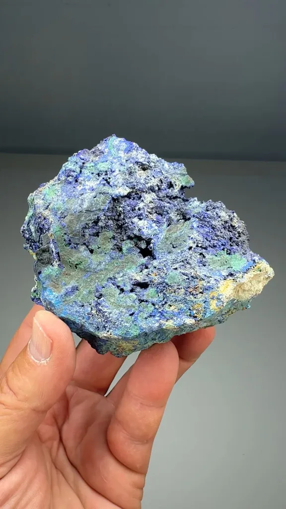 Azurite on Galena (CAR-0043) image