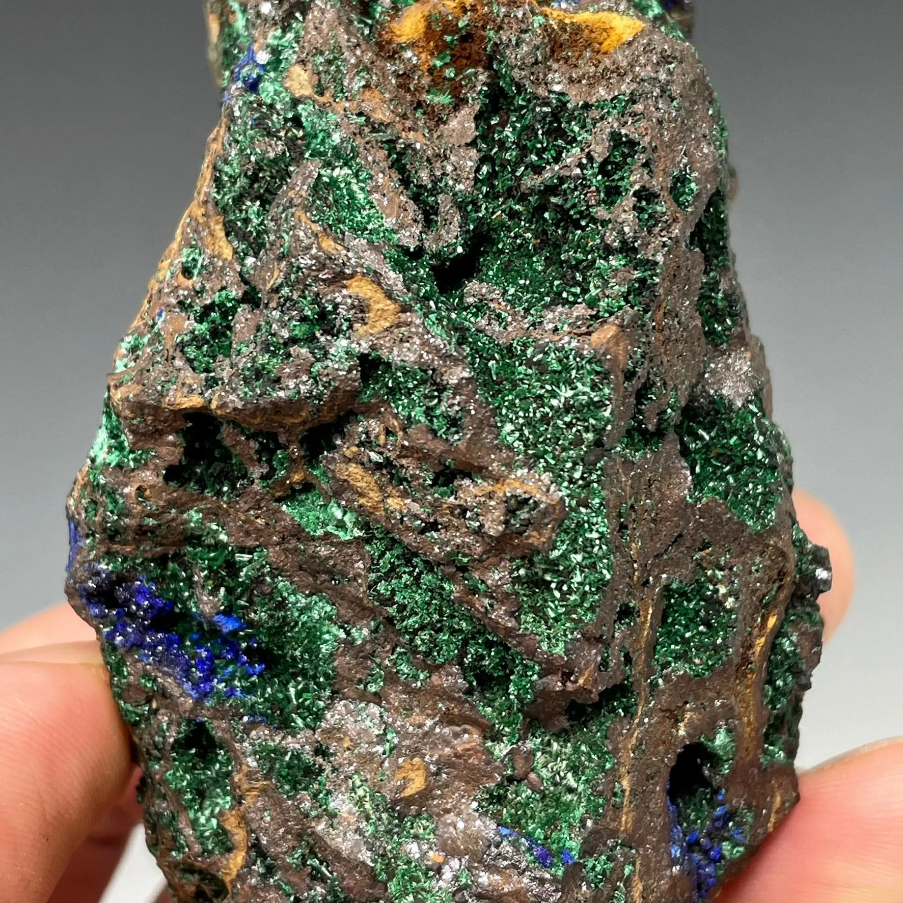 Azurite on Malachite - image 7