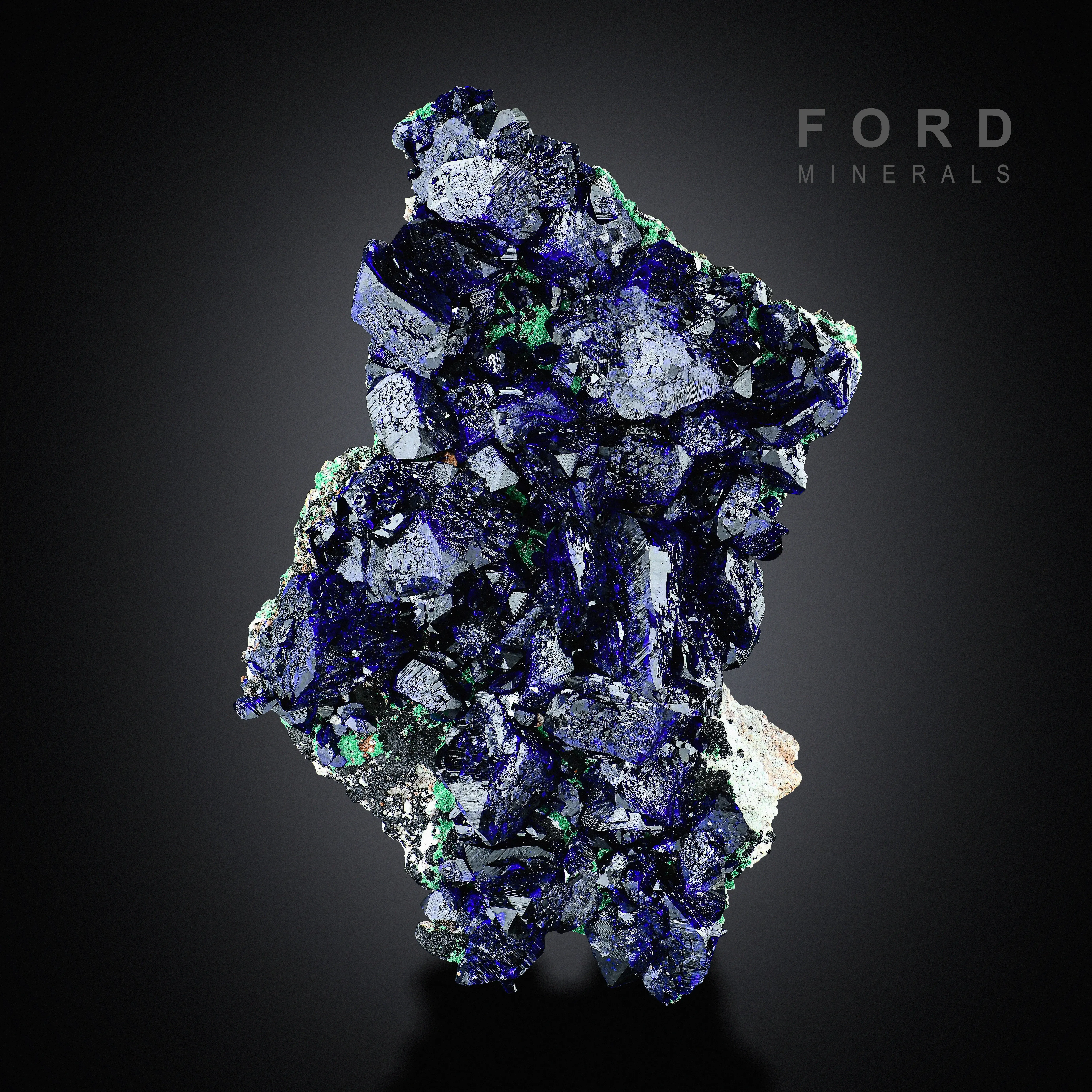 Azurite on Malachite - image 2