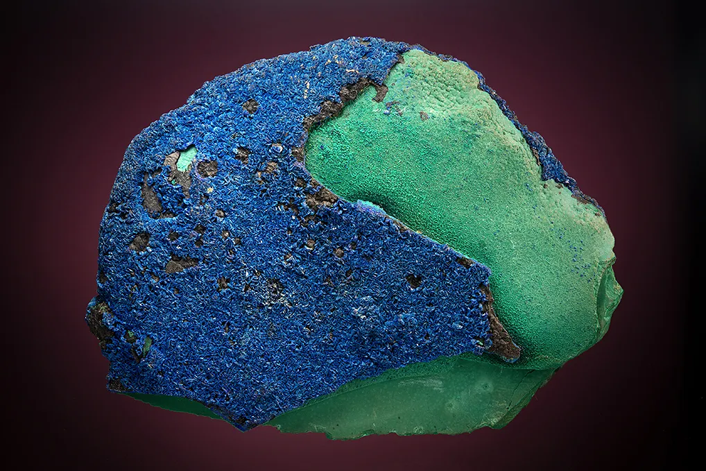 Azurite on Malachite - image 3