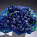 Azurite on Malachite - image 1