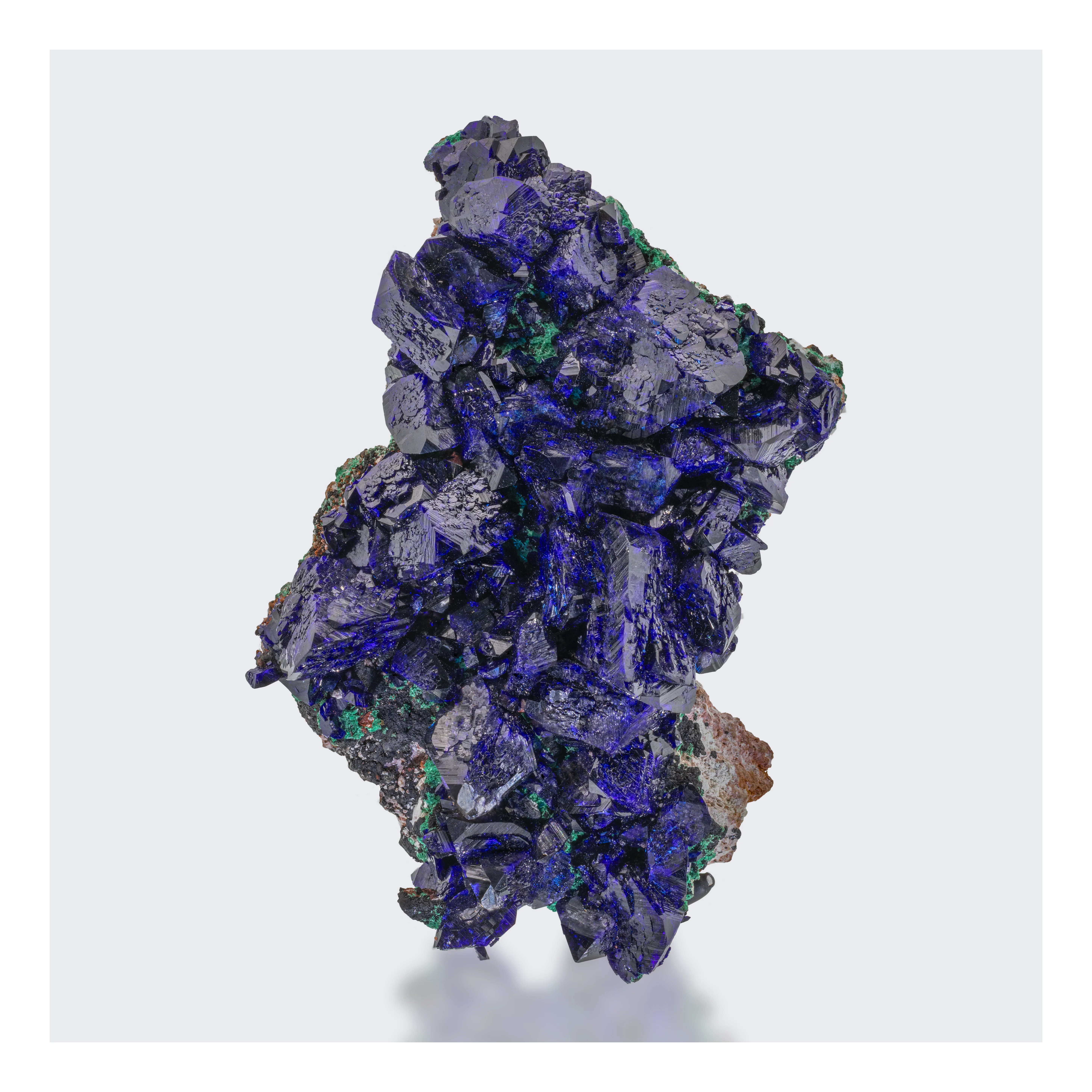 Azurite on Malachite - image 1