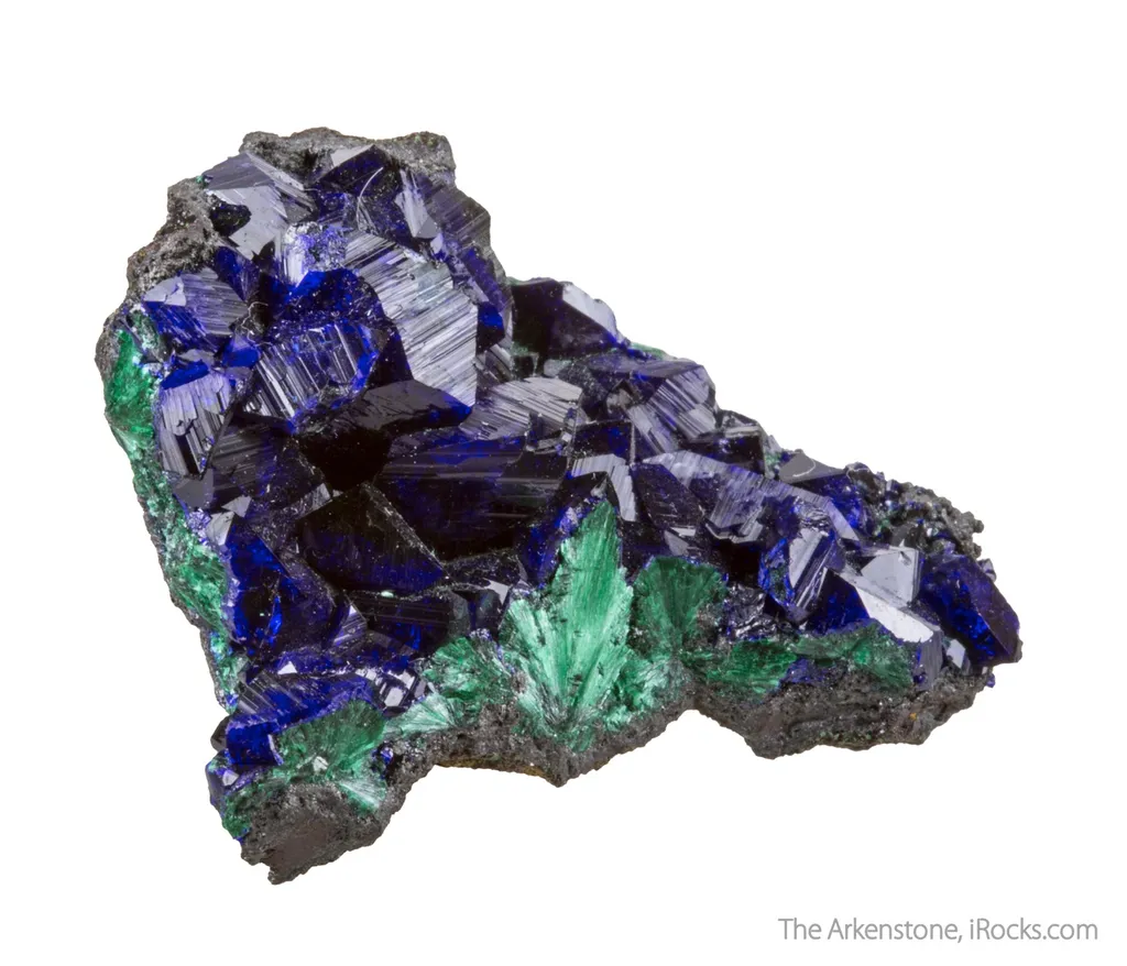 Azurite on Malachite - image 4