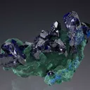 Azurite on Malachite - image 4