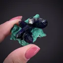Azurite on Malachite - image 2