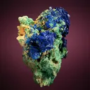 Azurite on Malachite - image 2