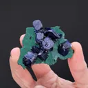 Azurite on Malachite - image 2