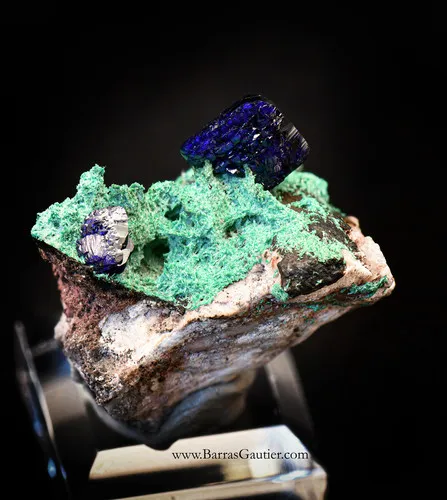 Azurite on Malachite - image 3