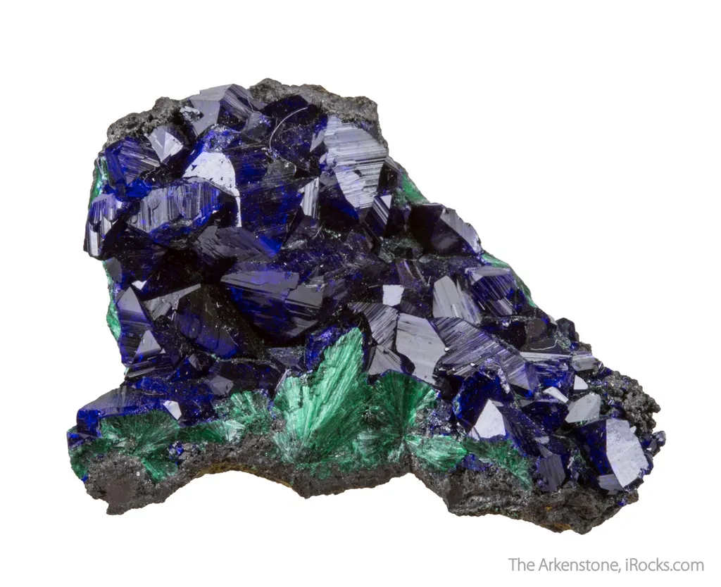 Azurite on Malachite - image 3