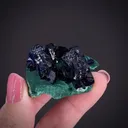 Azurite on Malachite - image 2