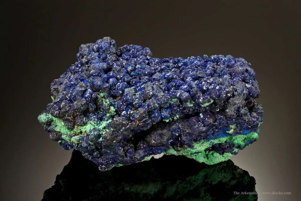 Azurite on Malachite - image 6