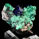 Azurite on Malachite - image 2